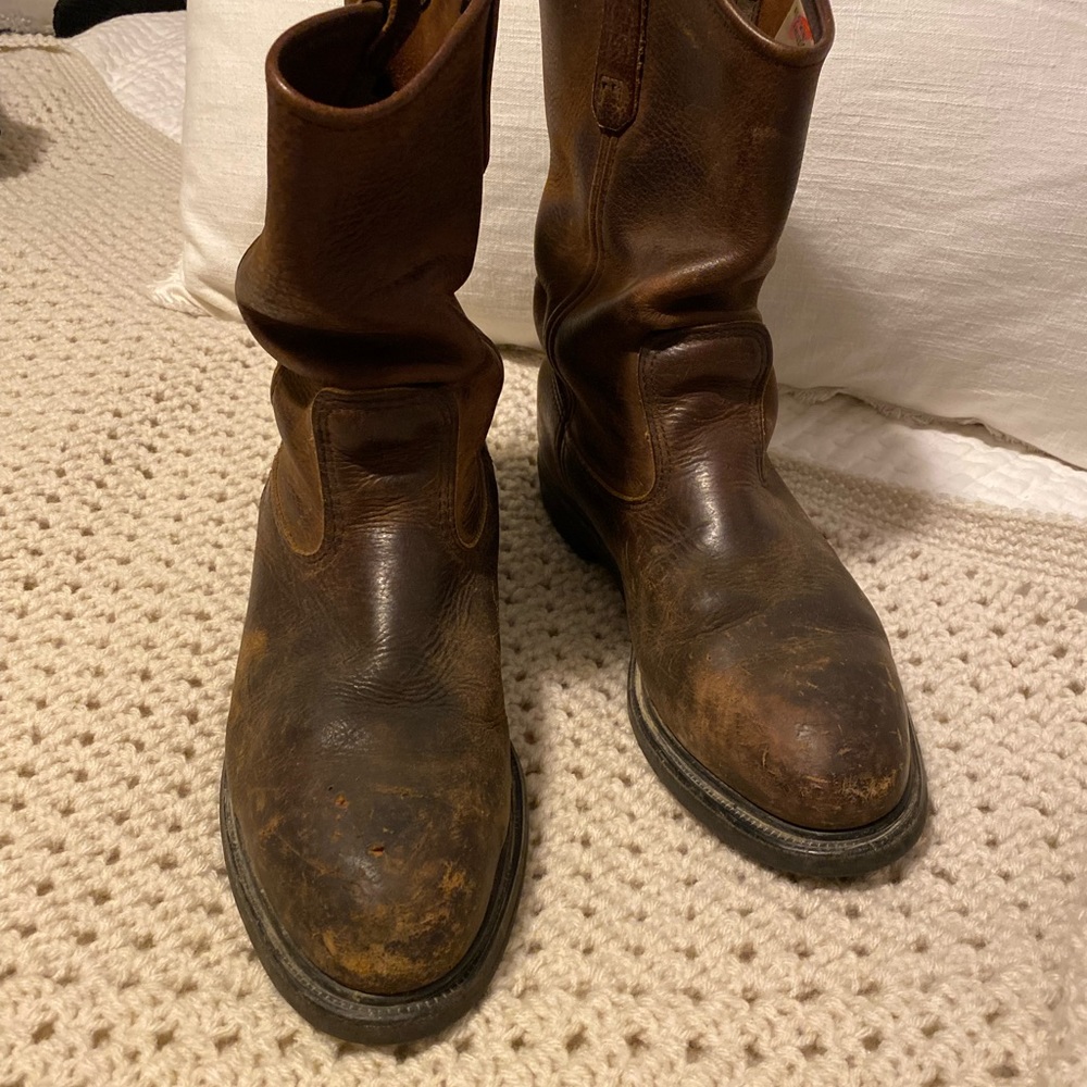 COPY - Redwing Pecos Steel Toe Boots Vintage Sz 10.5